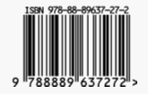 Esempio di ISBN codificato come codice EAN